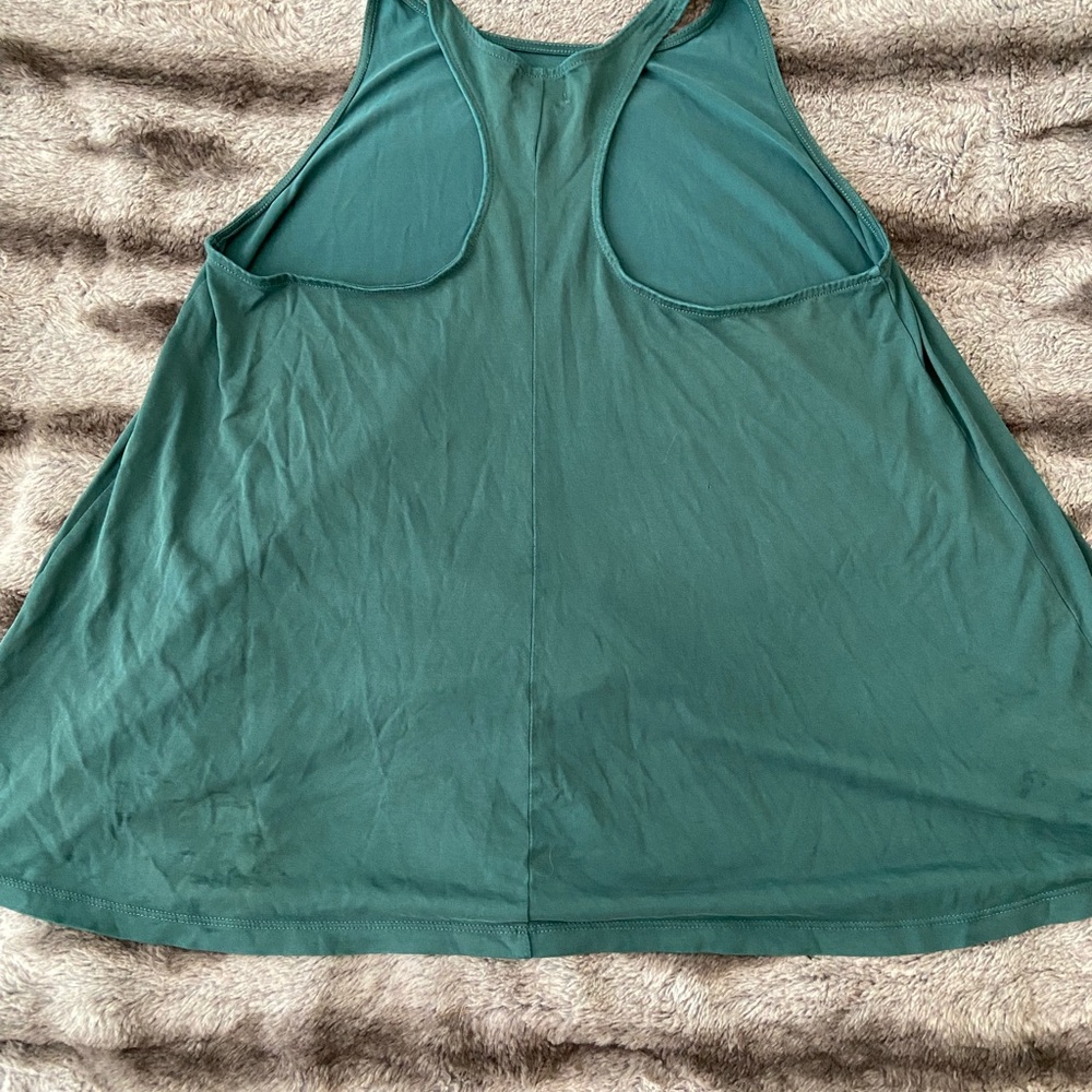 Wide body flared old navy tank top Teal